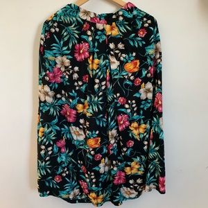 Vintage Floral Hawaiian Skirt
